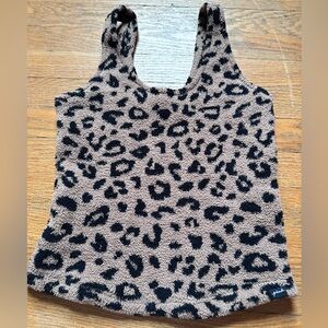 PINK Victoria's Secret Leopard Print Sleepwear Top